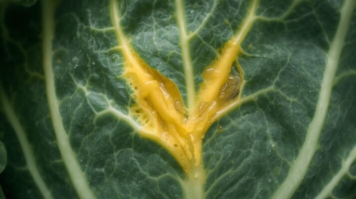 black rot in cabbages